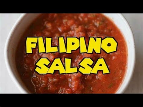 pinoy salsal videos|How to Make Pinoy Salsa .